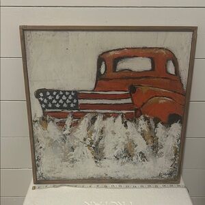 Kellie Montana Truck in the Field Wall Art